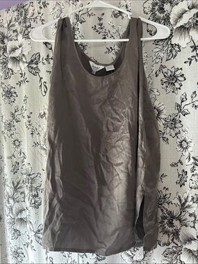 Dorman Satin Charcoal Gray Camisole